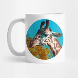 Gentle Giraffe Photograph Mug